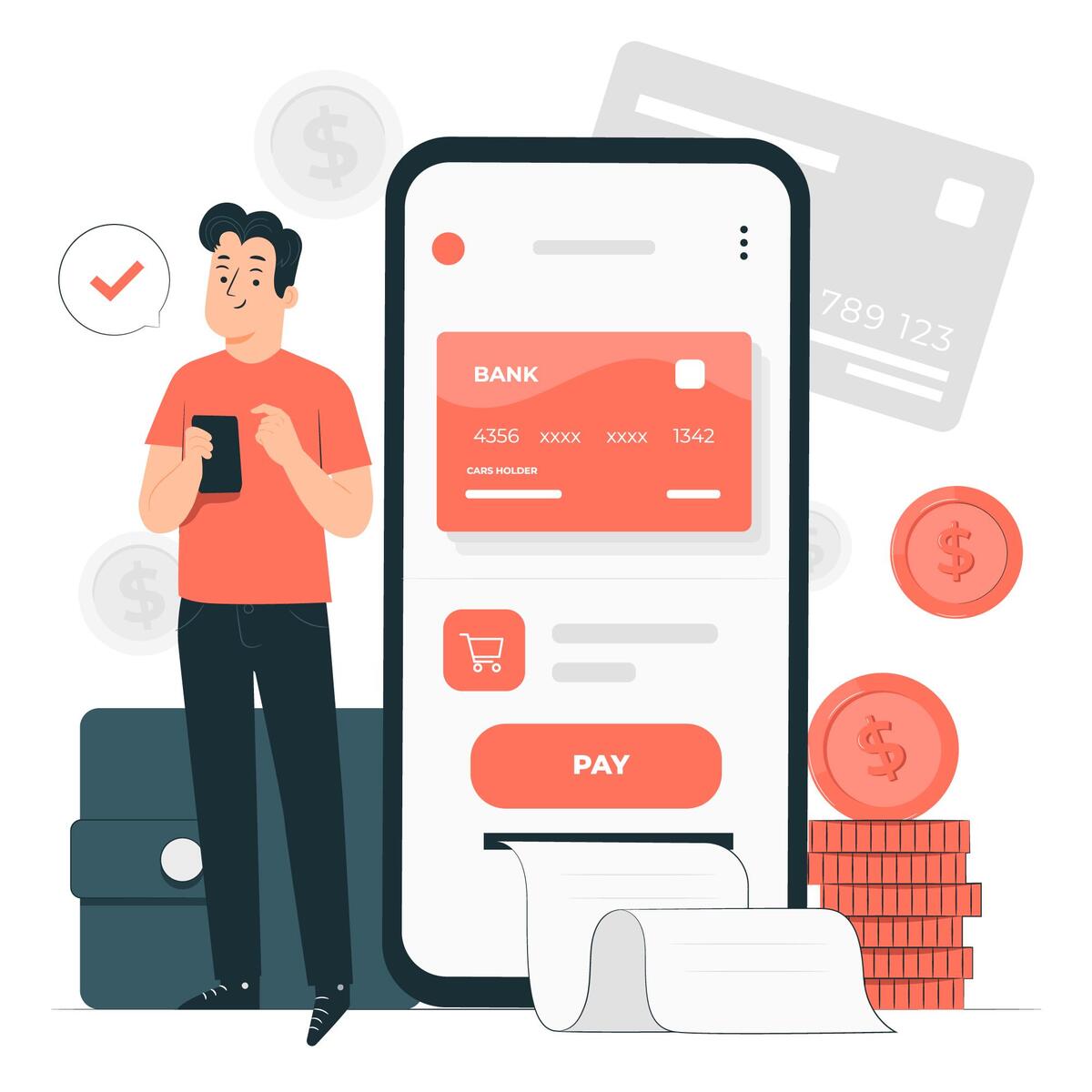 E wallet vector created by storyset - www.freepik.com